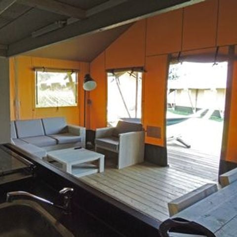 Tent 6 personen - Safaricottage