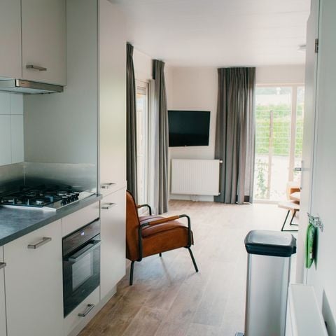 Groepsaccommodatie 12 personen - Veluwelodge XL met Grillhuis 6+6