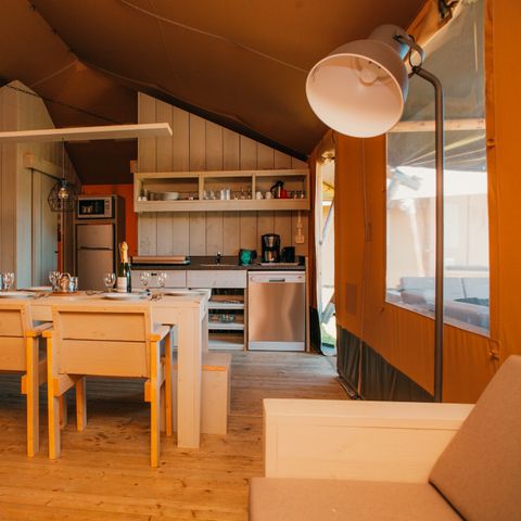 Safaritent 8 personen - Luxe Safarihouse
