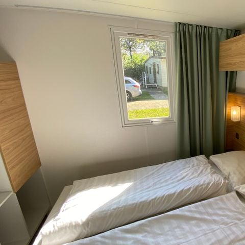 Lodge 6 personen - Veranda lodge L deels overkapt
