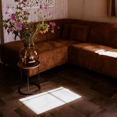 Lodge 16 personen - Groepsverblijf groepslodge + 4 vierpersoonslodges (16 personen)