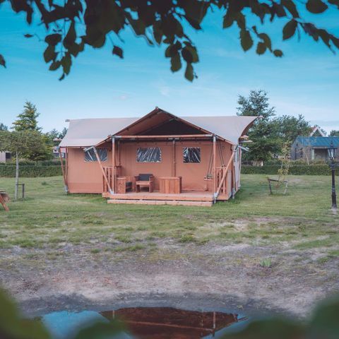 Tent 5 personen - glamping met airco