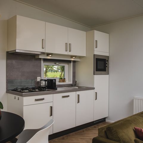 Lodge 2 personen - Panorama Wellnesslodge | hottub, sauna en ligbad