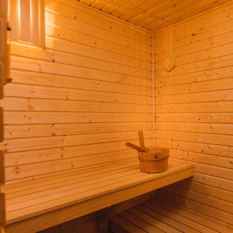 Lodge 2 personen - Lodge Panorama Wellnessmet jacuzzi, sauna en sunshower