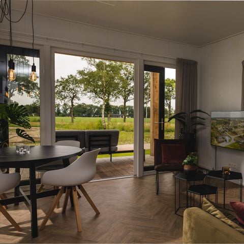 Lodge 4 personen - Panorama met hottub