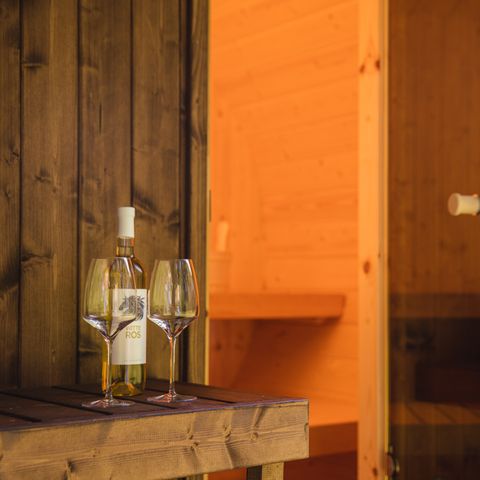 Lodge 6 personen - Lodge met privé sauna