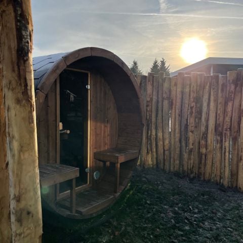 Lodge 6 personen - Lodge met privé sauna