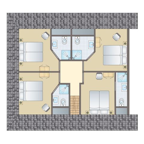 VAKANTIEHUIS 12 personen - 12BT