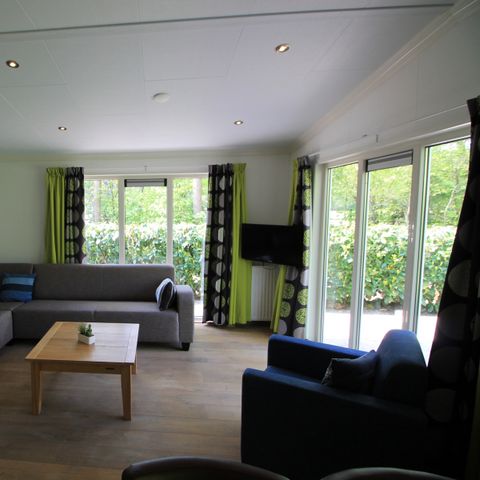 Chalet 6 personen - Vijverzicht