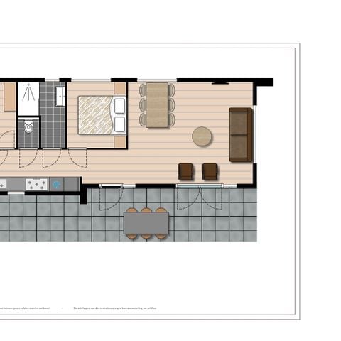 Bungalow 6 personen - Module special