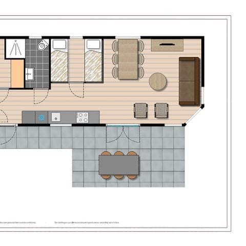 Bungalow 6 personen - Ferox