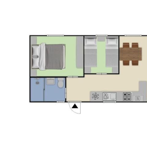 Bungalow 4 personen - Nova