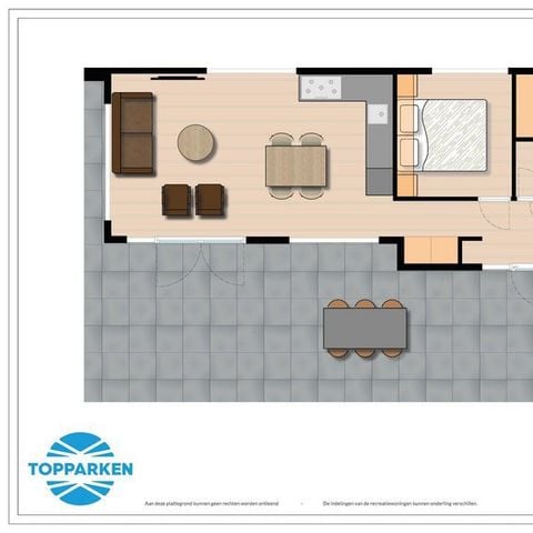 Bungalow 4 personen - Silva Welness (Hottub)