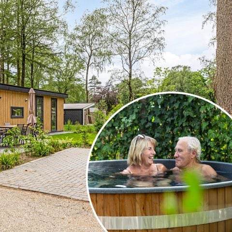 Bungalow 4 personen - Module Wood Wellness (Hottub)