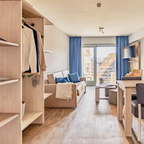 APPARTEMENT 4 personen - Essential  | Slaaphoek - Zetelbed | Balkon - Stadszicht