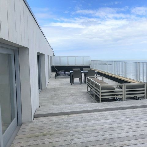 APPARTEMENT 4 personen - Penthouse  | 2 Slaapkamers | Rooftop terras - Zeezicht