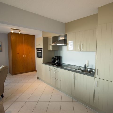 APPARTEMENT 6 personen - Comfort  | Slaapkamer - Slaaphoek - Zetelbed | Balkon - Zeezicht