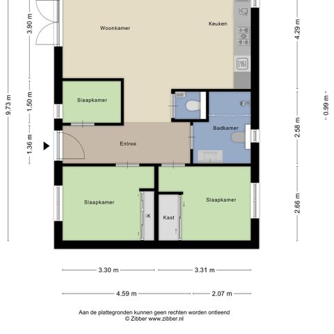 Bungalow 6 personen - Leijhoeve