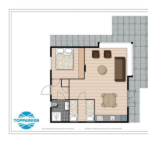 Bungalow 4 personen - Landhuis