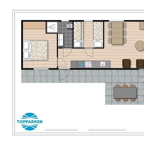 Bungalow 5 personen - Rialto