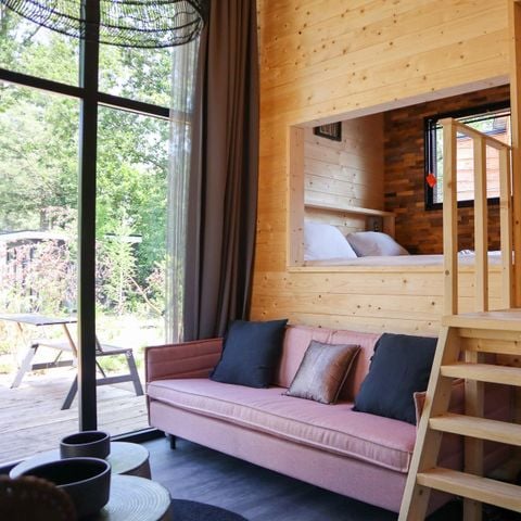 UNIEKE ACCOMMODATIE 4 personen - Tiny house Plus