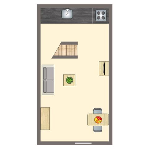 Bungalow 2 personen - type 2A