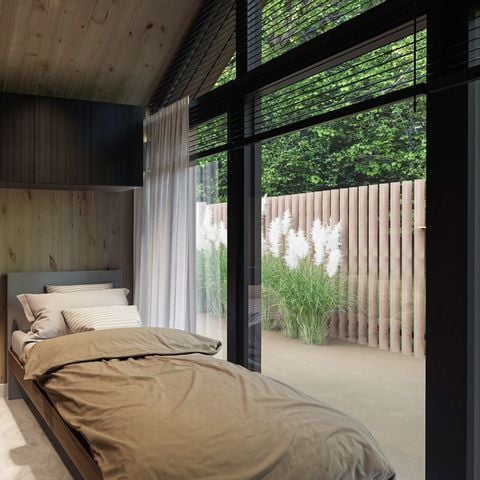 Lodge 5 personen - Boslodge Jacuzzi