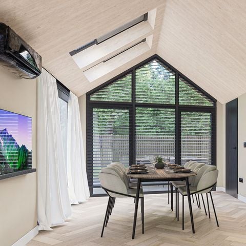 Lodge 5 personen - Boslodge Jacuzzi