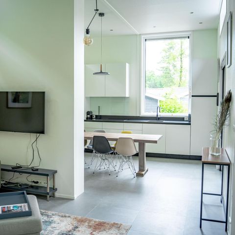 Lodge 6 personen - Wellness Cottage met Hottub en Infrarood Sauna