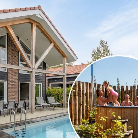 Villa 10 personen - Zwembad en Wellness (Hottub)
