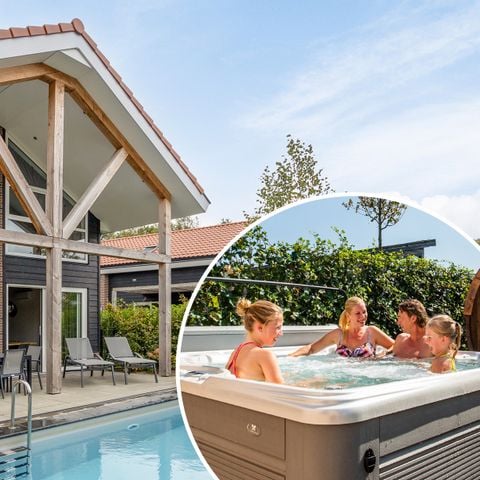 Villa 10 personen - (Overdekt) zwembad en Wellness (Spa)