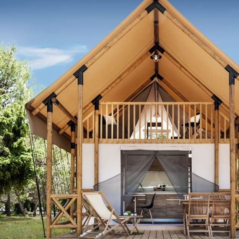 Tent 4 personen - tent Lodge de Montagne Medium
