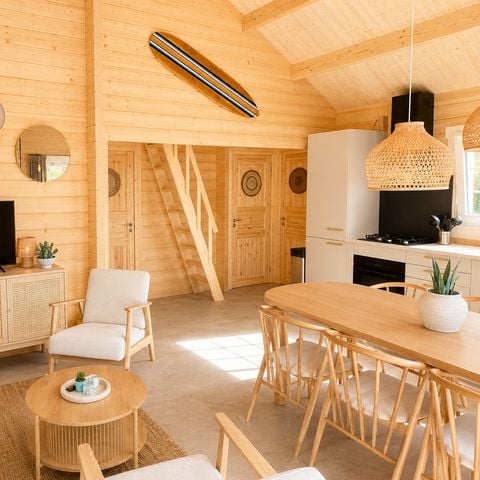 Lodge 6 personen - Strandlodge