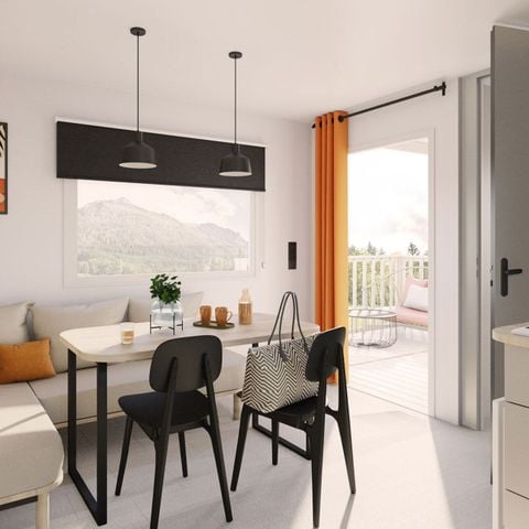 Stacaravan 4 personen - de Kluut