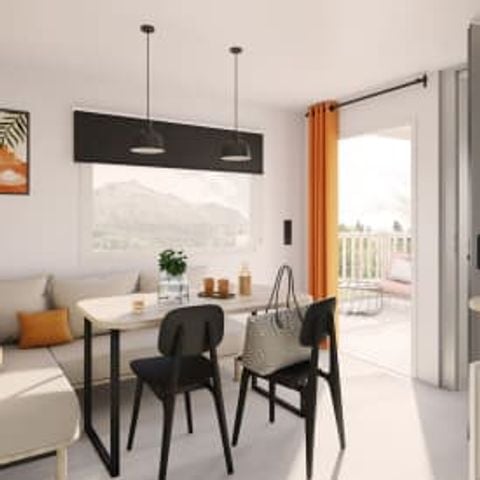 Stacaravan 4 personen - de Kluut