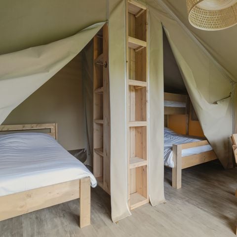 Safaritent 5 personen - de Reeënsprong (3+2)