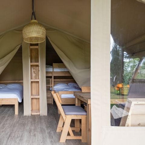 Safaritent 5 personen - de Reeënsprong (3+2)