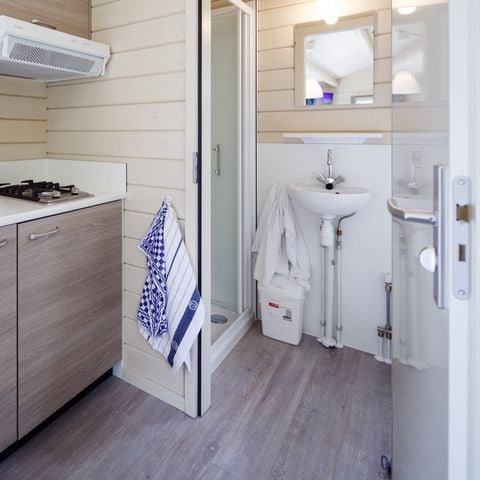 Chalet 2 personen - Kampeerchalet de Bosuil