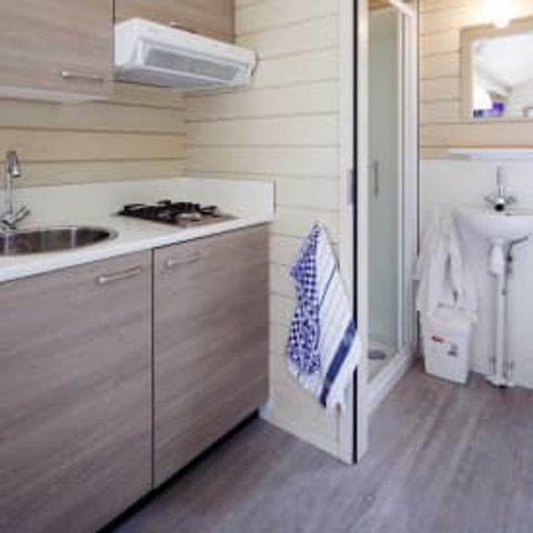 Chalet 2 personen - Kampeerchalet de Bosuil