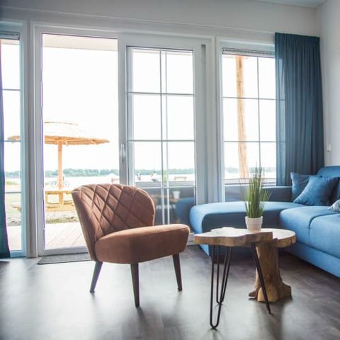 Chalet 6 personen - Strandzicht (max. 4 volwassenen)