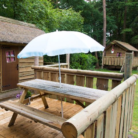 Accommodatie 4 personen - Trekkershut Jagershut