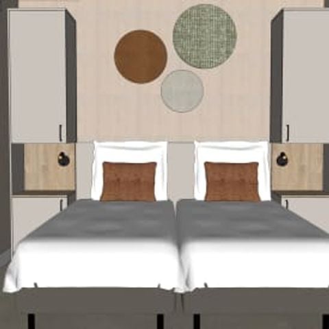 Bungalow 4 personen - Het Uilennest