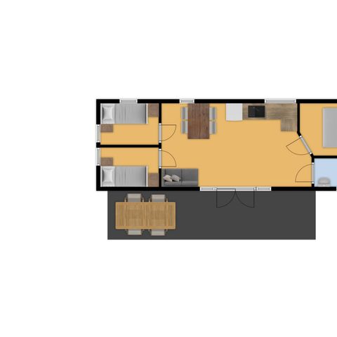Chalet 4 personen - Weerdensteyn