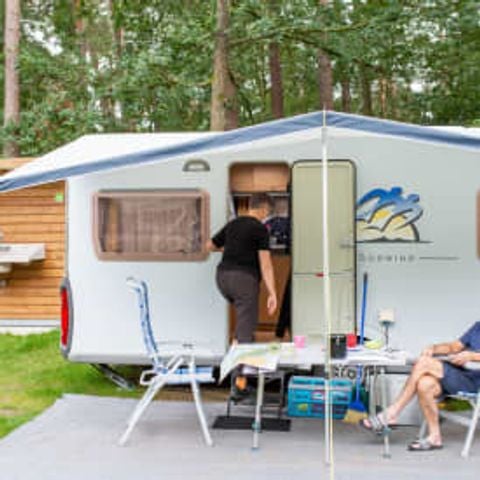 Kampeerplaats - Met eigen badkamer