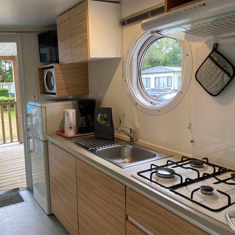 Stacaravan 4 personen - Holiday Home - 1 huisdier toegelaten