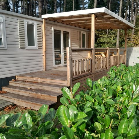 Stacaravan 6 personen - Holiday Home - 1 huisdier toegelaten