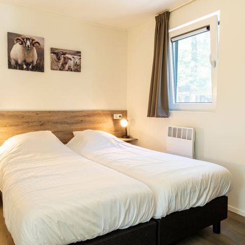 Bungalow 4 personen - Heide Lodge Eco met Jacuzzi