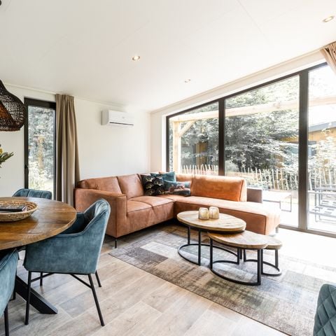 Bungalow 4 personen - Berken Lodge Eco met Hottub en Sauna