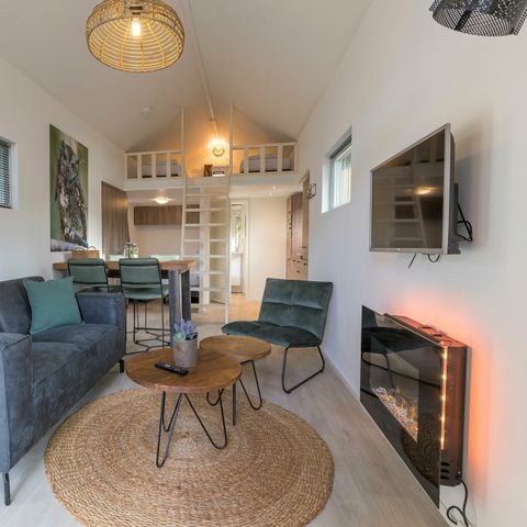 Bungalow 4 personen - Tiny Lodge Eco met Hottub en Sauna