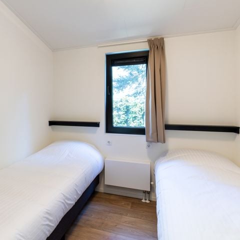 Bungalow 4 personen - Bos Lodge 55 Eco met Hottub of Jacuzzi en Sauna